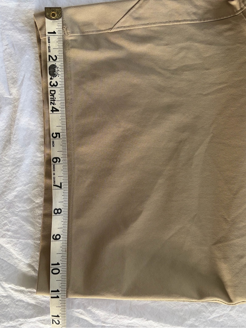 Lululemon Men's ABC Short 33 Khaki Tan Warpstreme Travel Golf Shorts 9" - Picture 16 of 16